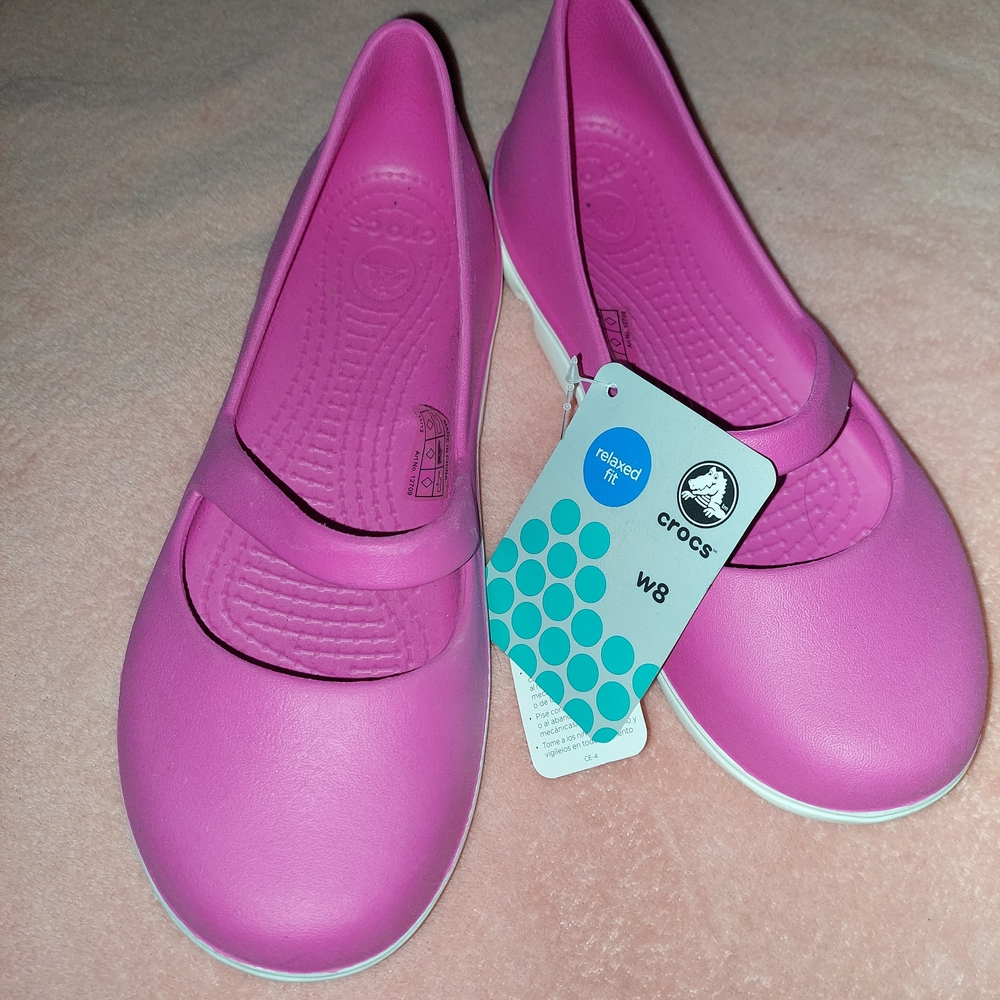 Crocs Women's Pink Flats
